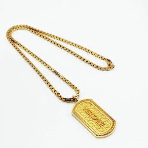 Versace Pendant Necklace Gold 300-081425